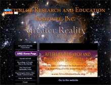 Tablet Screenshot of greaterreality.com